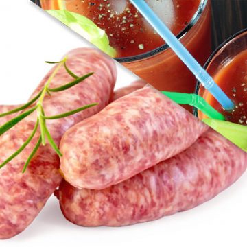 All Natural Bloody Mary Brats